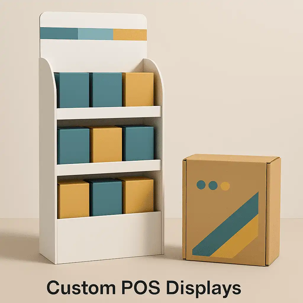 Custom POS Displays: How to Match Packaging Design with Brand Identity